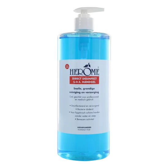 Direct Desinfect Hand Gel litre bottle with pump 1000 ml