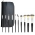 Professional 10-piece synthetic brush set