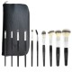 Professional 10-piece synthetic brush set