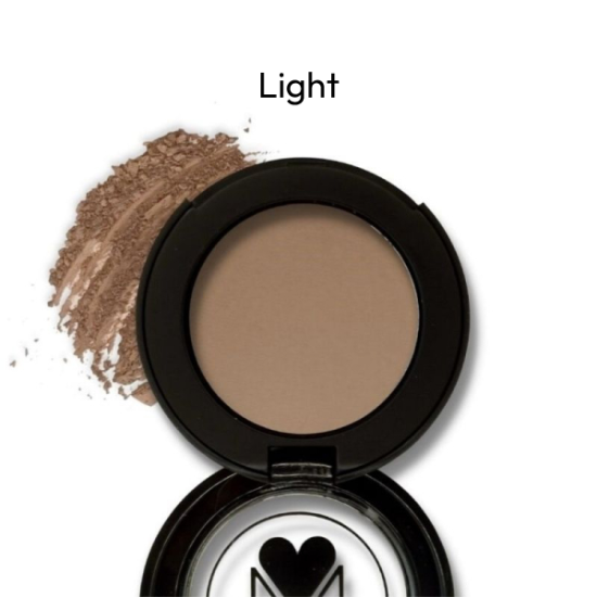 Compact eyebrow powder Light