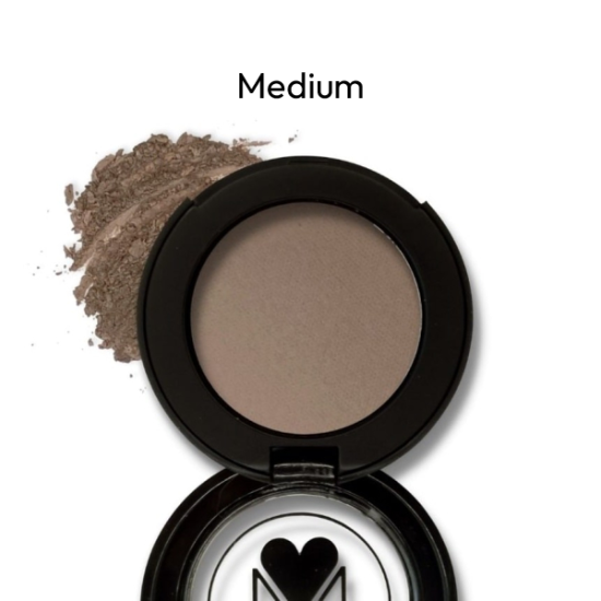 Compact eyebrow powder Light