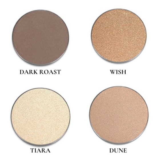 Refill compact eyeshadow Dark roast (matte)