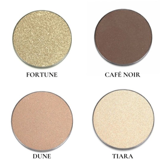 Refill compact eyeshadow Fortune (shimmer)